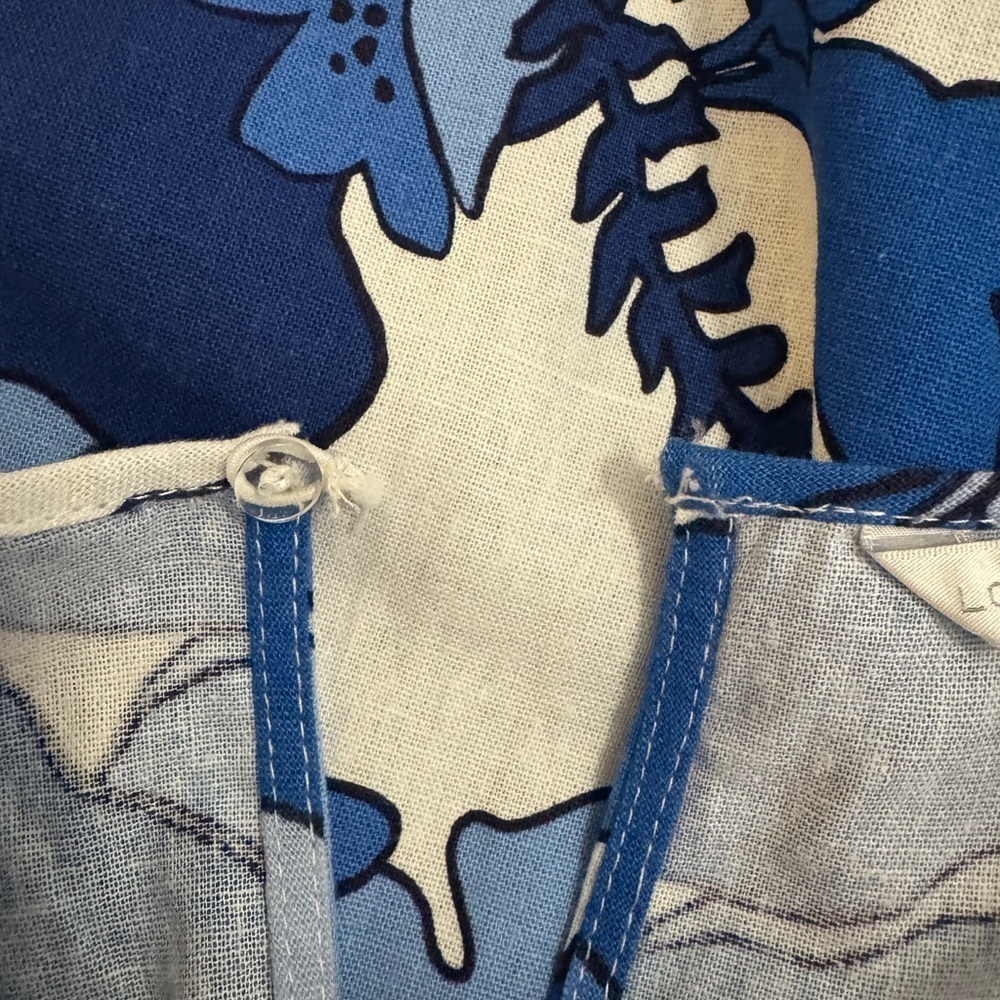 London Times Blue Floral Midi Dress - Picture 5 of 5